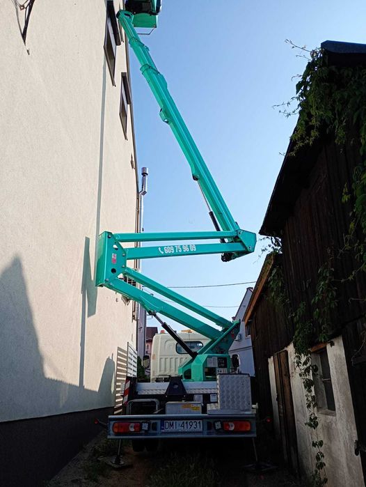 Wynajem podnośnika koszowego 24 m z operatorem – usługi wysokościowe