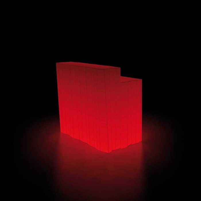 Balcão led iluminado