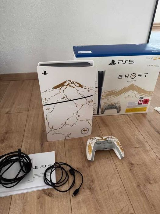 PlayStation 5 Slim PS5 Disc Ghost of Yotei Limited Edition 1TB
