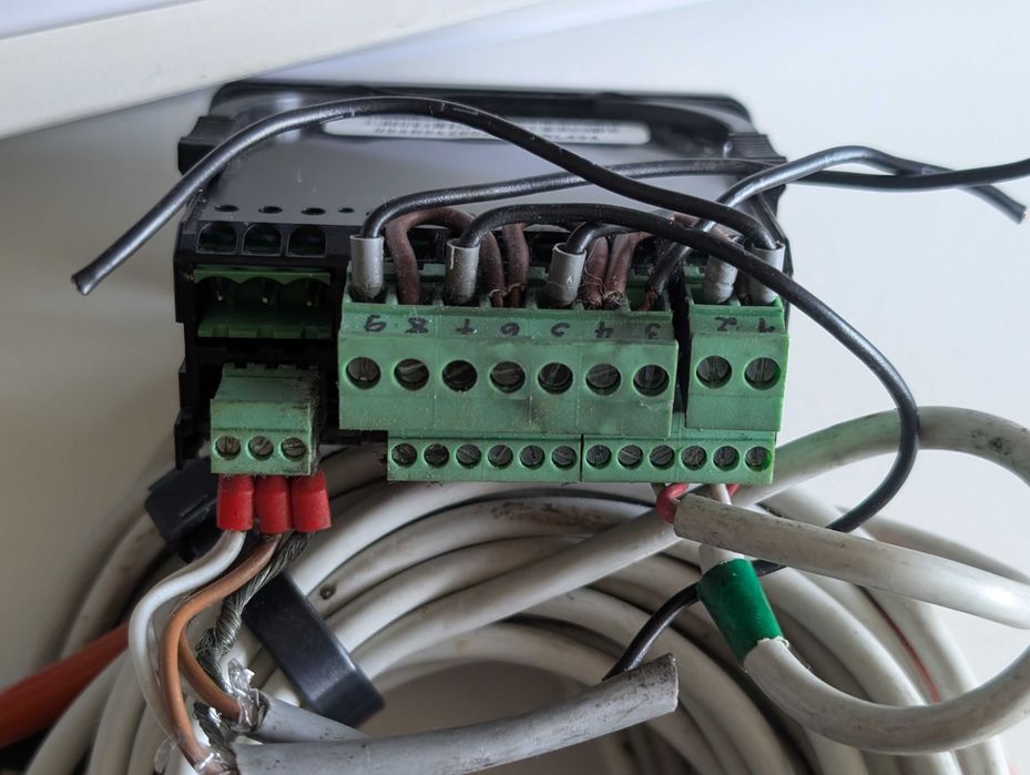 Termóstato Danfoss AK-CC 210 - com 2 sondas (usado)