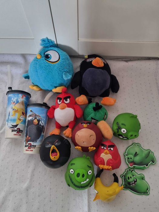 Maskotki Angry Birds plus dodatki