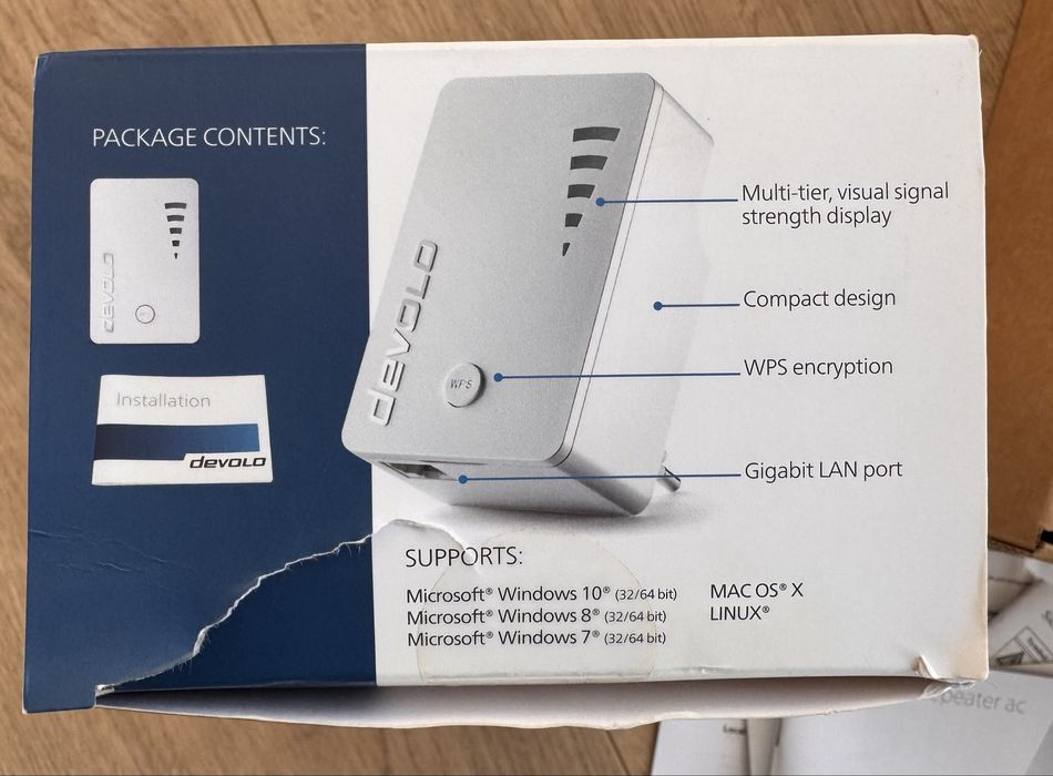 Repetidor Devolo Meo extensor wi-fi