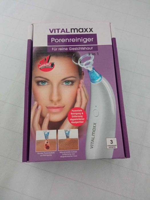 Vitalmaxx urządzenie oczyszczające skórę pory 2w1
