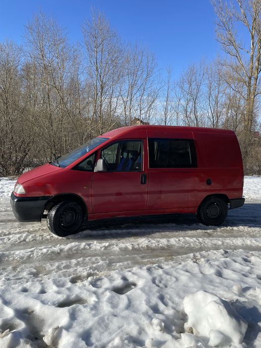 Фіат скудо 1.6 газ/бензин 6 місць обслужений обмін доставка продаж