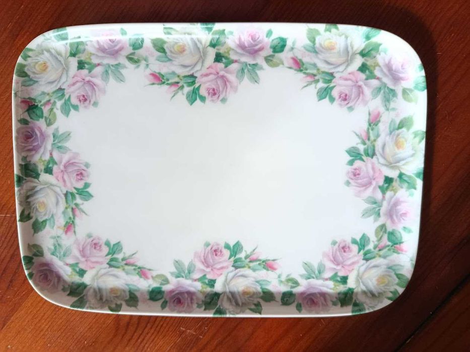 Bandeja limoges em porcelana