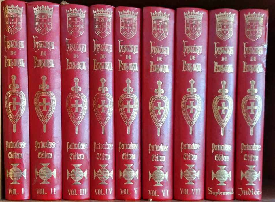 "História de Portugal - Edição Monumental" - Portucalense Editora (1928)