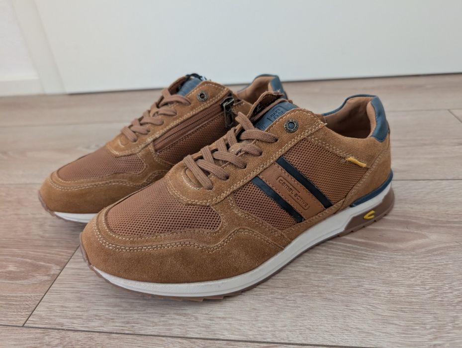 Шкіряні оригінальні кросівки Camel Active 41 p. 25.-26 см.
Нові, з
