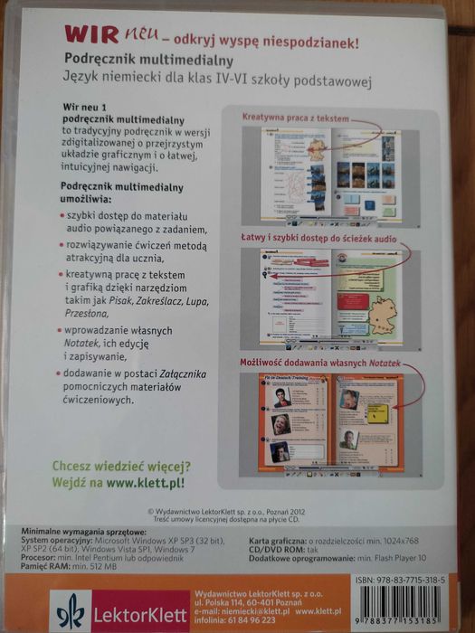 Wir neu podręcznik multimedialny kl. IV-VI