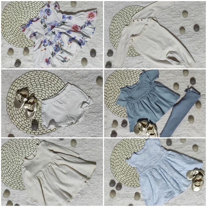 Mega Paka Newbie H&M Next name it TU 40szt Lato 80-86