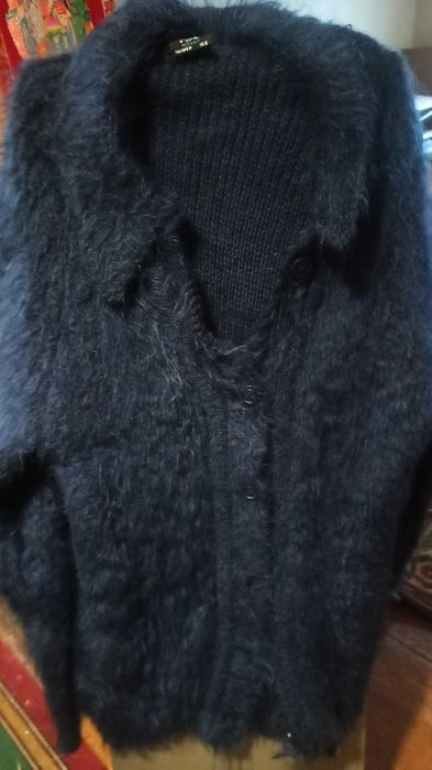 Мохеровий кардиган