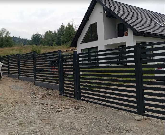 Kompletne ogrodzenie panelowe 153 Fi4- 55 zł/mb