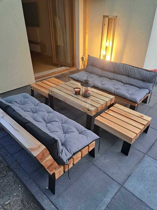 Meble ogrodowe całoroczne - handmade