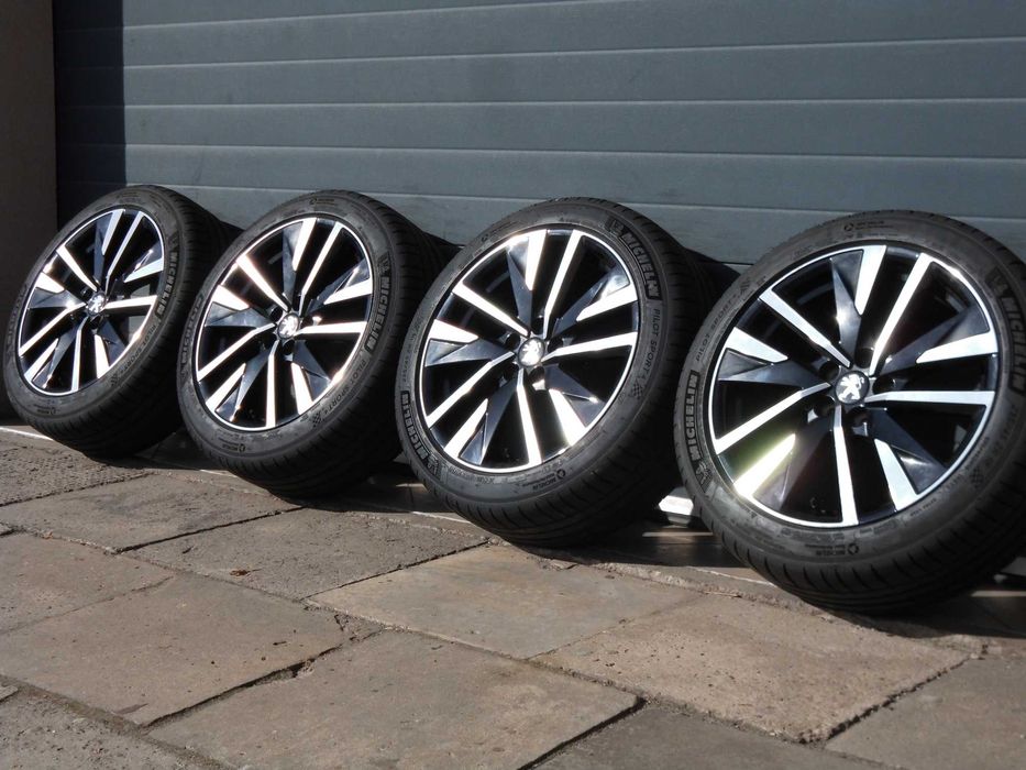 ! Koła letnie aluminiowe 18 5X108 Oryg Peugeot 508 II