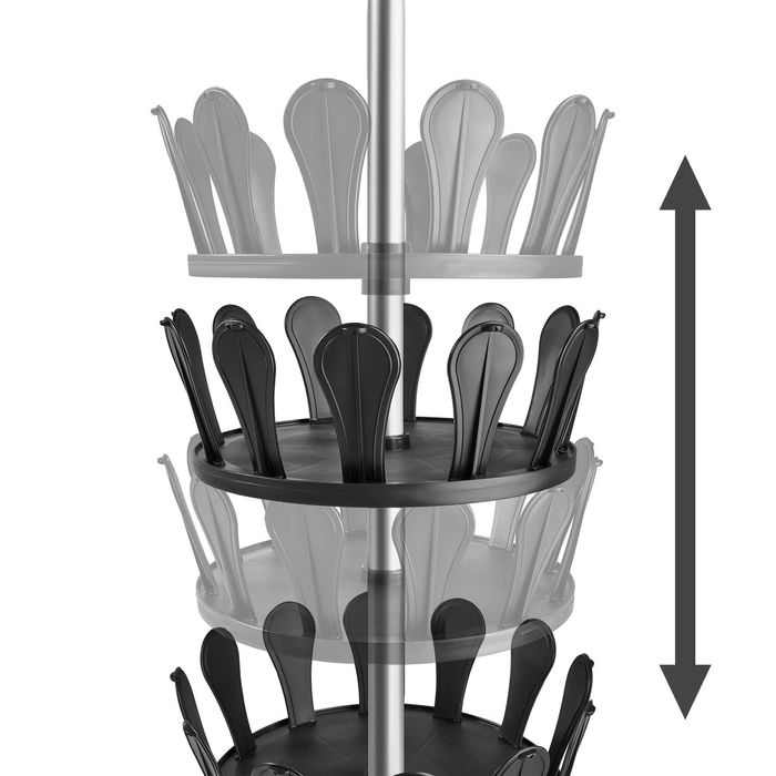 Stojak na buty typu karuzela OUTLET
