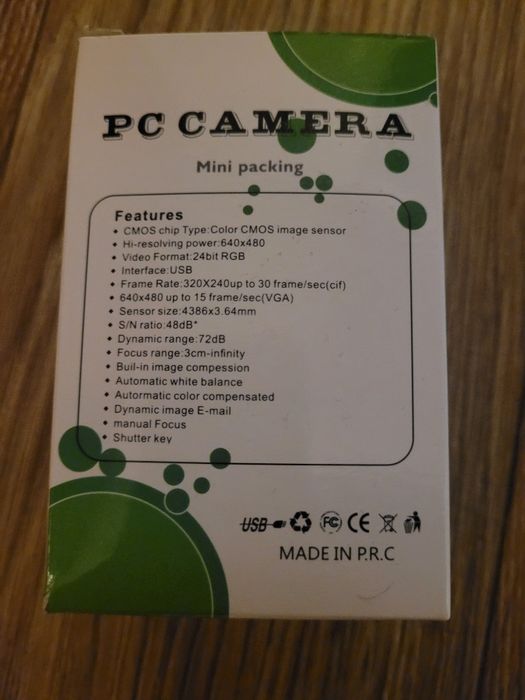 Kamerka komputerowa, internetowa USB, nowa