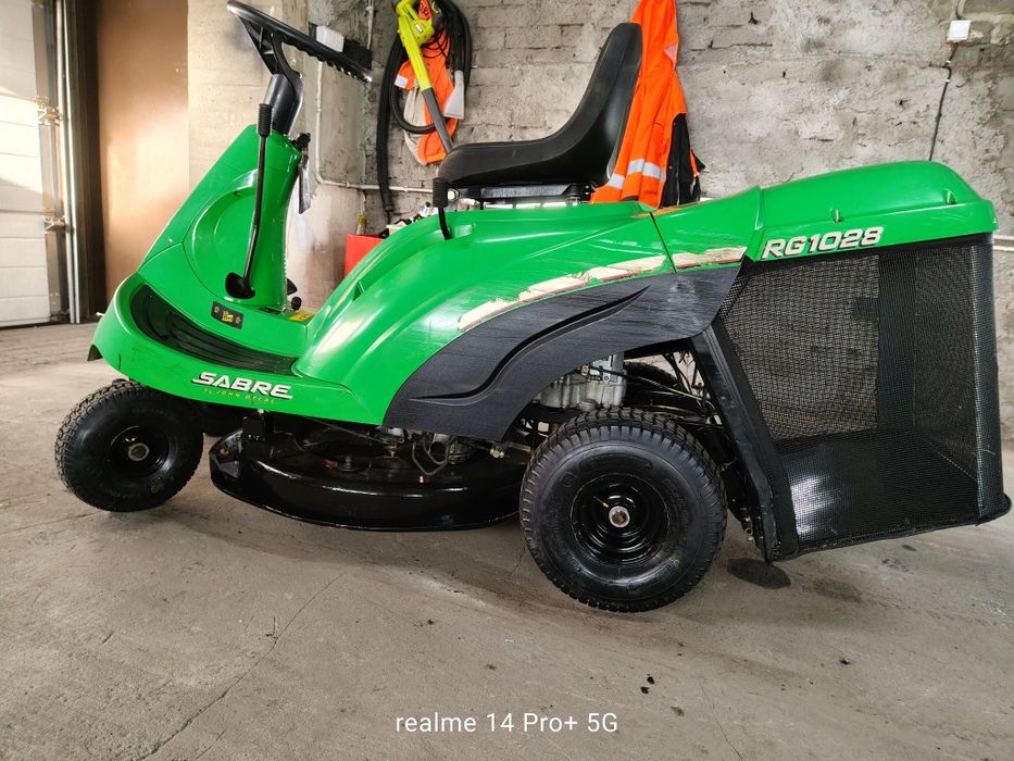 Kosiarka traktorek John Deere castel Gardena sabo