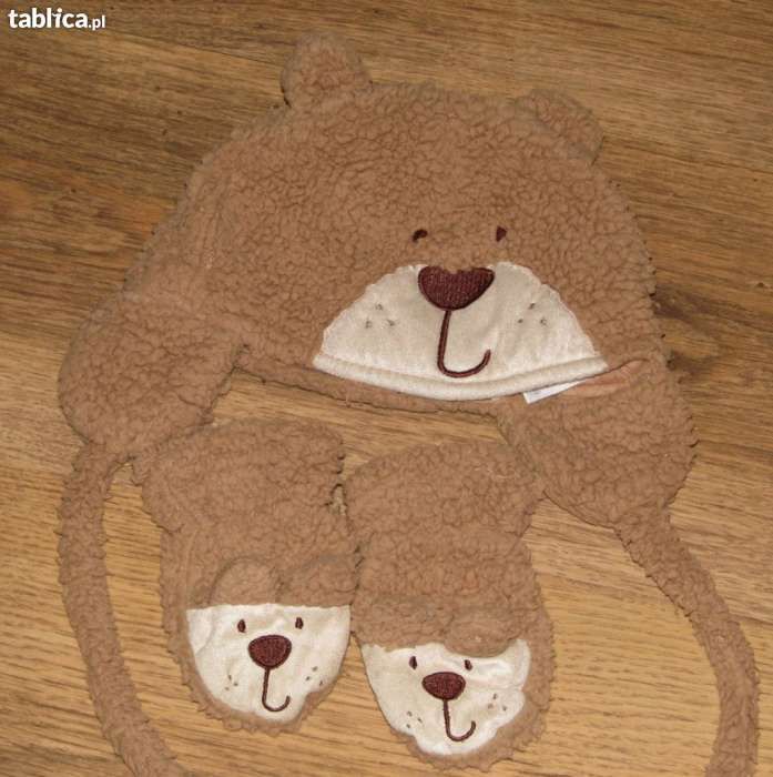 Carter's kurtka bluza + czapka + rękawiczki rozm. 3 mies.