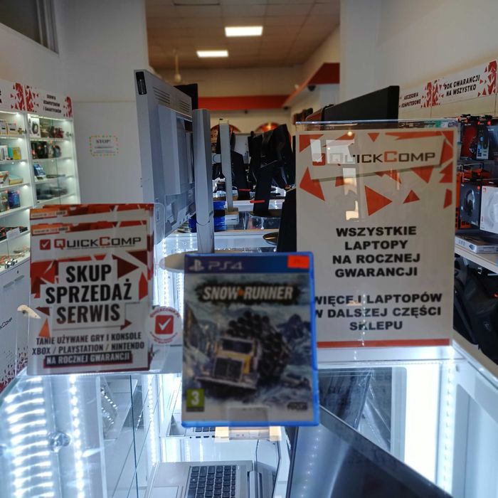 Gra PlayStation 4 PS4 / PS5 Snowrunner Gwarancja 1 rok QUICK-COMP Przemyśl