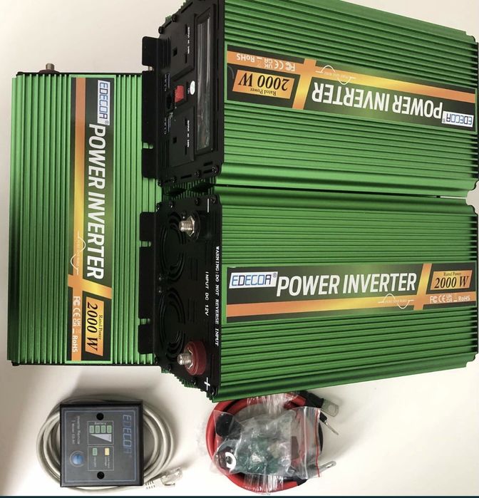 Інвертор 12v/220v EDECOA