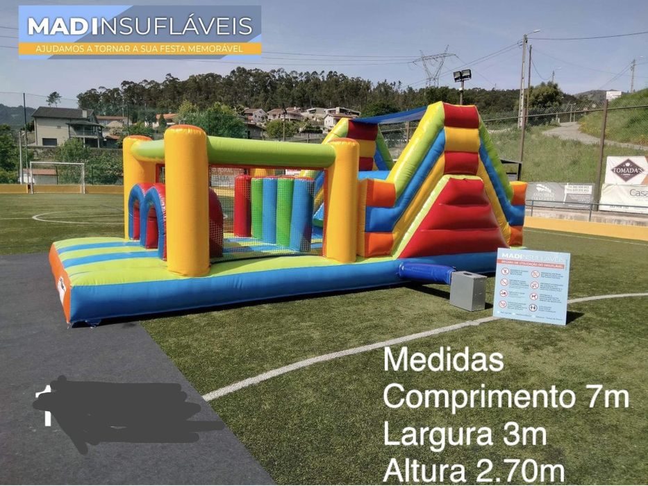 Aluguer de insuflável profissional