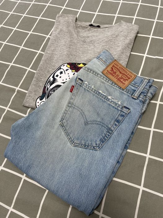 Джинсы Levis 511 + футболка Tezenis