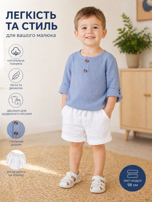 Літні костюми та комплектина 86,92 см