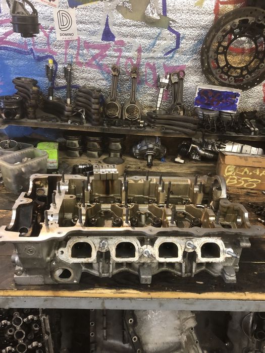Bmw n42 46 гбц головка 45 51 52 53 54 55 57 блок датчик шатун поршень
