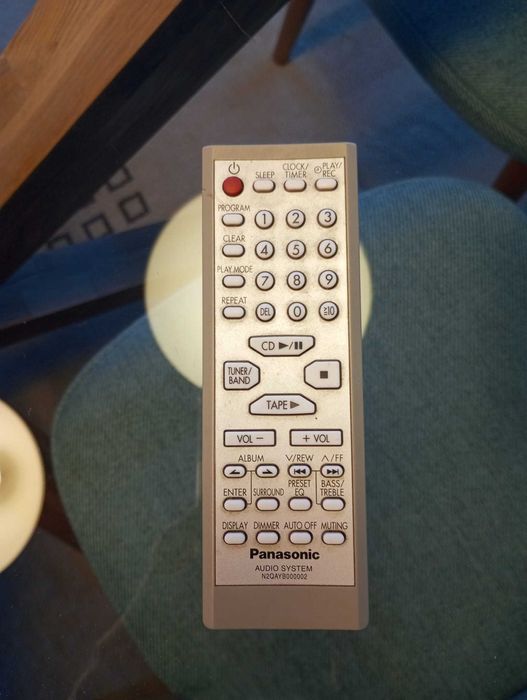 Aparelhagem PANASONIC SA-PM3 CD, cassete e rádio + colunas