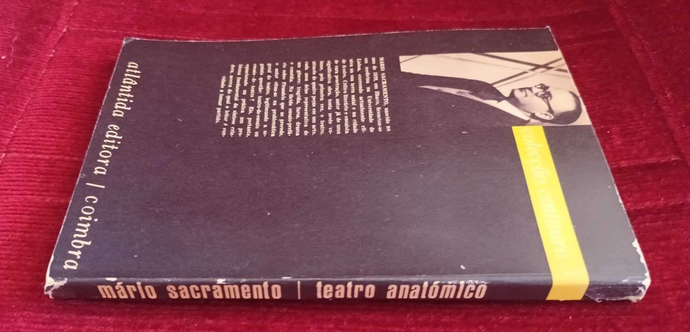 Mário Sacramento Teatro Anatómico 1 Edição  1959