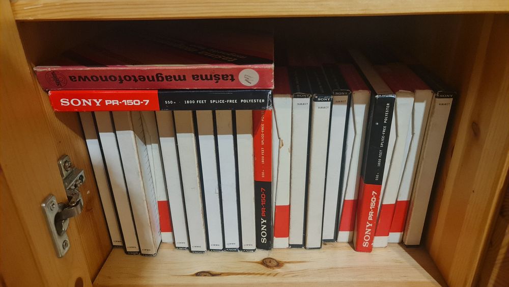 Kolekcja 400 szt kasety magnetofonowe markowe nagrane raz bdb stan nag