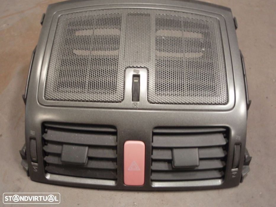 Entradas ar central com botao 4 piscas - Toyota Auris ( 2007 )