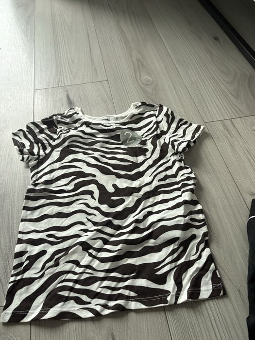 Sinsay nowa bluzka bez metki zebra 116