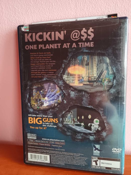 Ratchet & Clank Going Commando NTSC na PlayStation 2