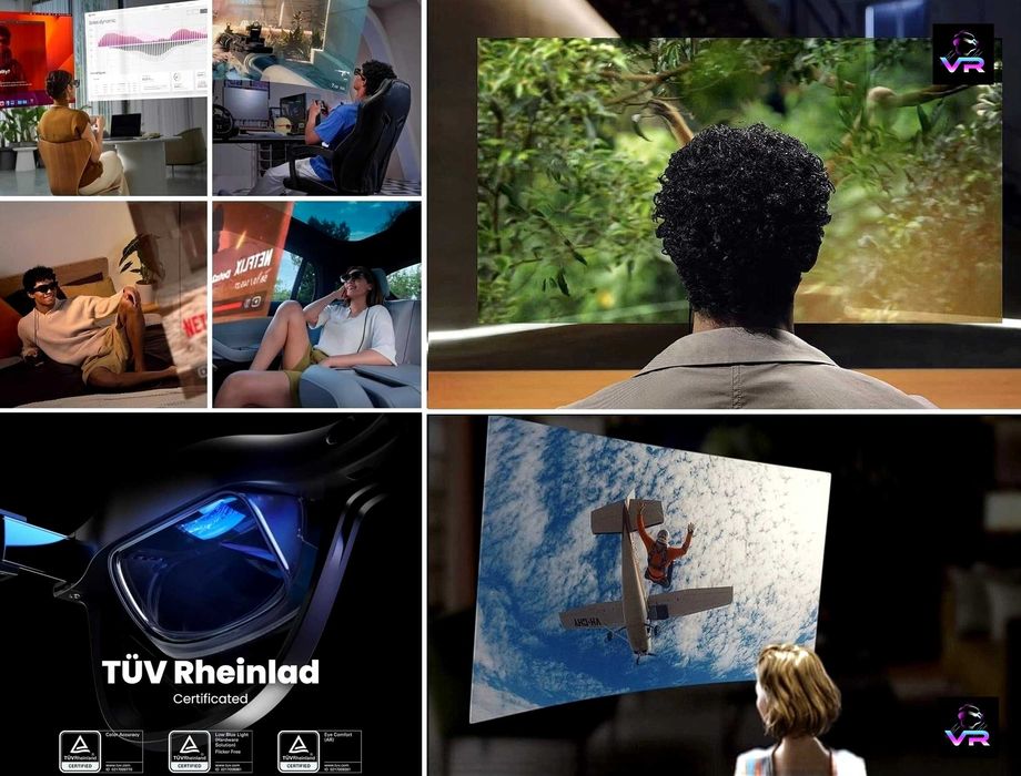 RayNeo Air 4 Pro NEW 2026 (OLED, 120Hz, HDR, 3D Support)