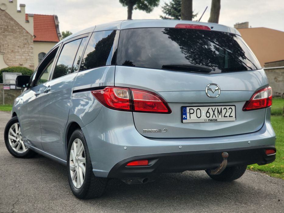 Mazda 5 MK2 1.6 eHDI 115km z 2011r | 7 Osób | Stan Bdb | Navi | Klima Mrozi