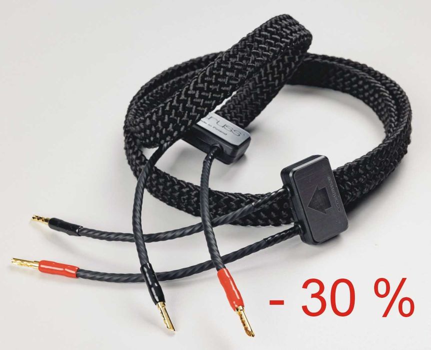 kable głośnikowe STRUSS ULTIMATE (2 x 3,0 m) - 30 % taniej czasowo !