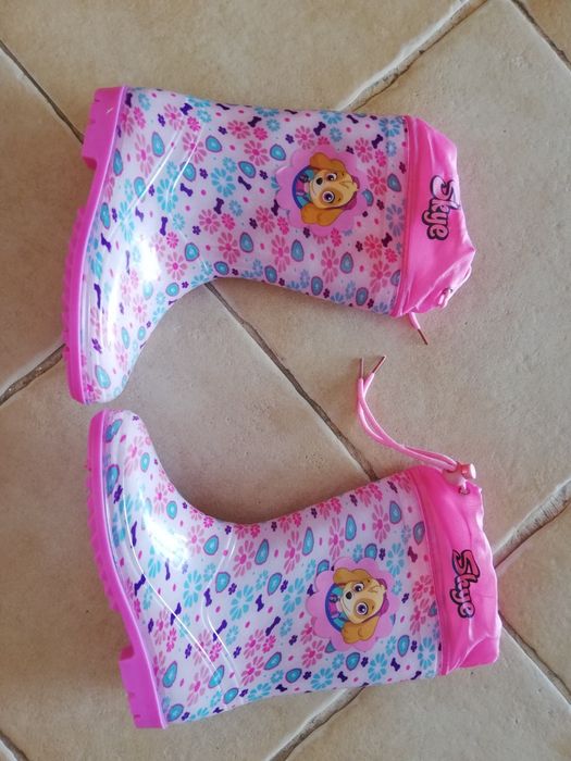 Galochas Botas de borracha criança