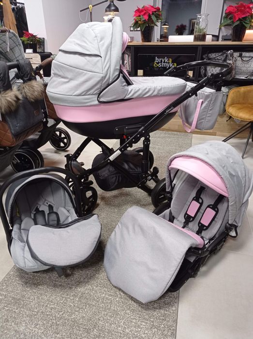 Paradise Baby Melody wózek 3w1 gondola, spacerówka i fotelik!