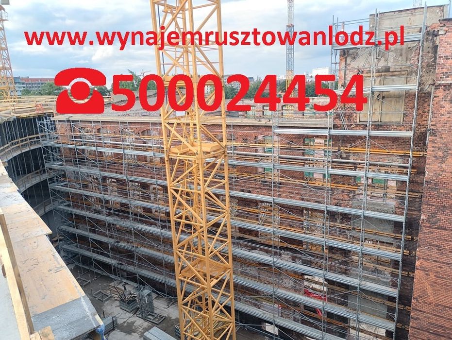 Rusztowania Stemple Podpory Stropowe Wynajem Wypożyczalnia Rusztowań Zduńska Wola