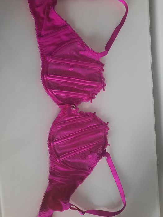 Stanik piękny róż 75d