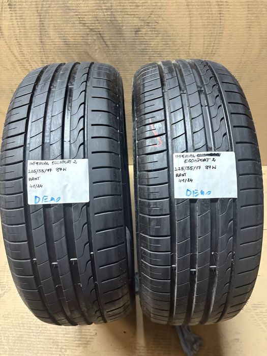 2x 225/55R17 97W IMPERIAL ECOSPORT 2 opony letnie DEMO RANT 2024