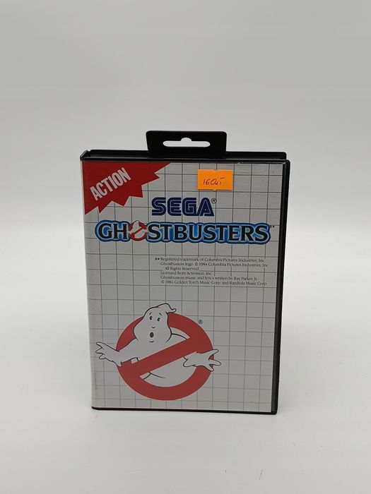 ghostbusters sega game gear, master system pudełkowa
