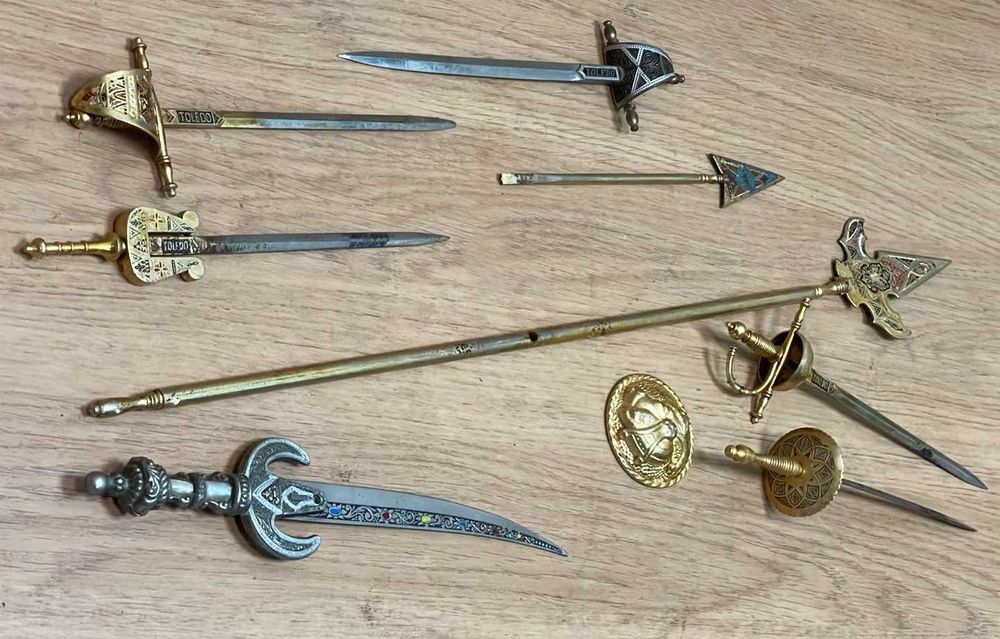 Espadas decorativas, replicas medievais