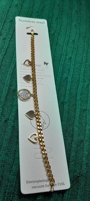 Bransoletka celebrytka serca