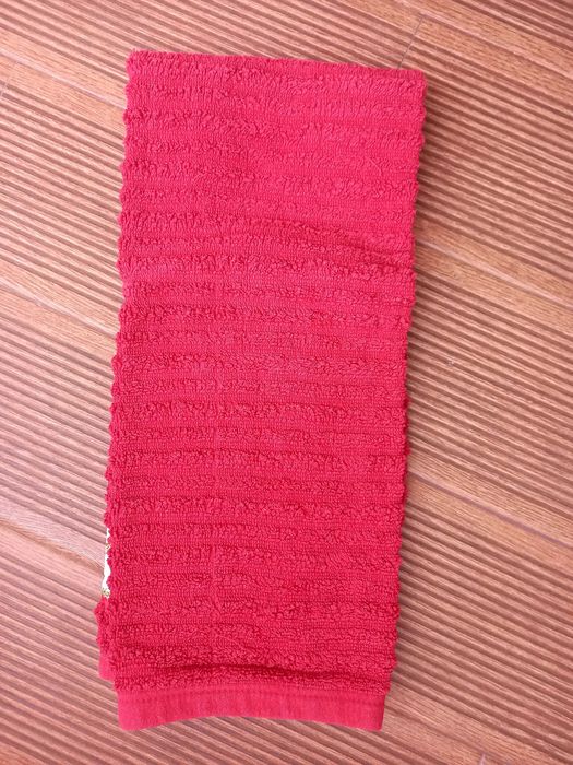 Toalha mãos  90cm x 50cm vermelho escuro