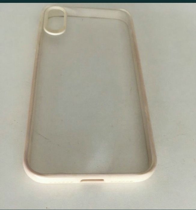 iPhone XS MAX Capa com rebordo em silicone para máxima proteção