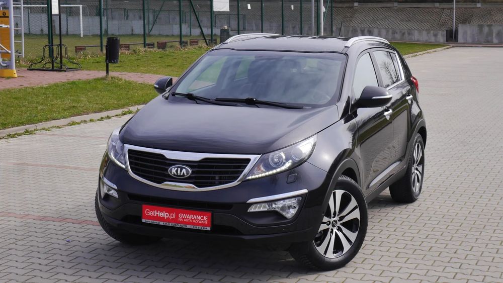 Kia Sportage Wzorowa 1.7Crdi 116Km Nawigacja Ledy Xenon Skóry Kamera