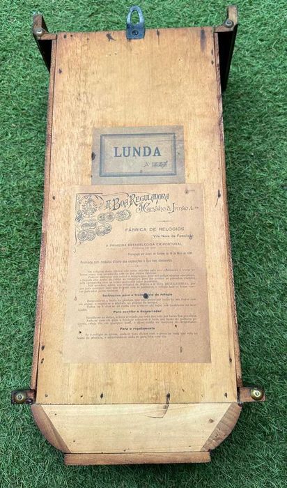 Reguladora, relogio antigo a funcionar, com chave original LUNDA