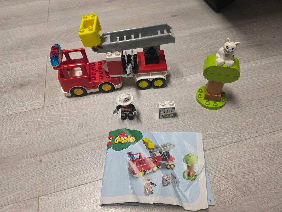 Zestaw LEGO Duplo 7,7kg | Pociąg 10874 | Auta McQueen | Instrukcje