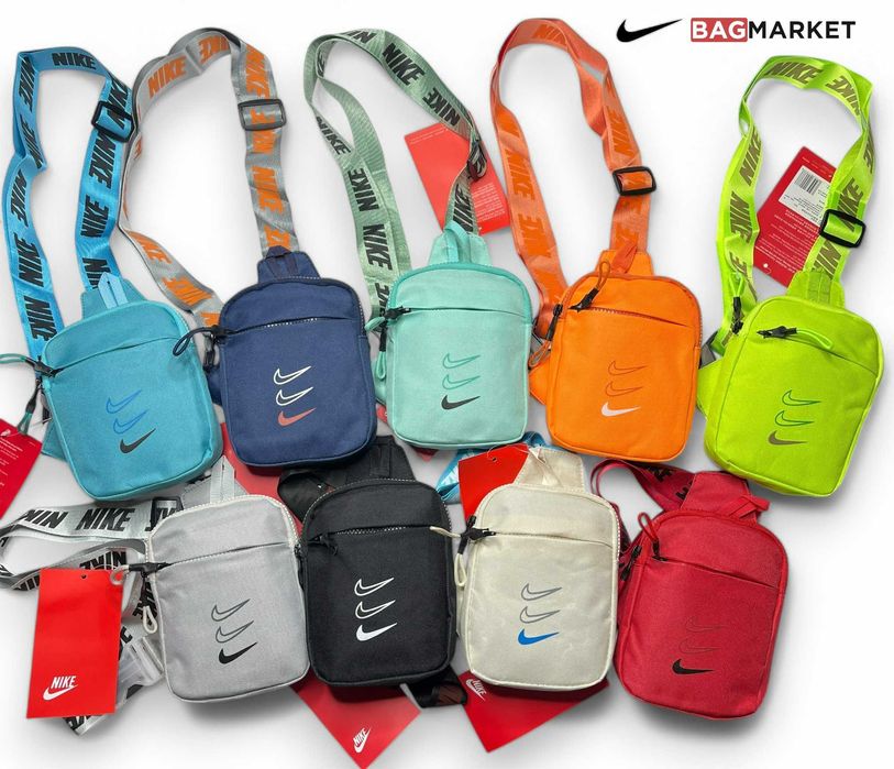 Сумка Nike через плечо, мессенджер Найк бананка барсетка, слинг сумка